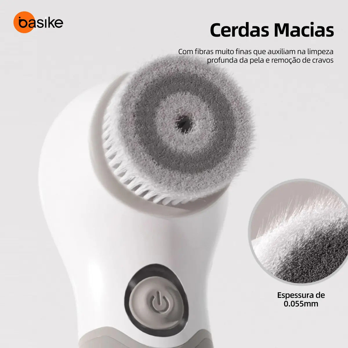 Escova de Limpeza Facial 3 em 1 - PureSkin®