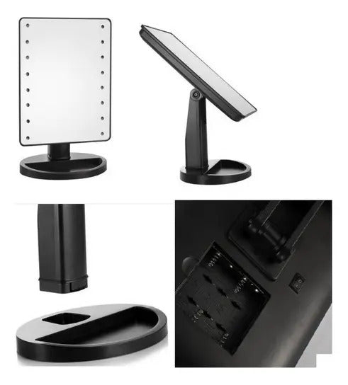 Espelho de Maquiagem com LED - LumiMirror®