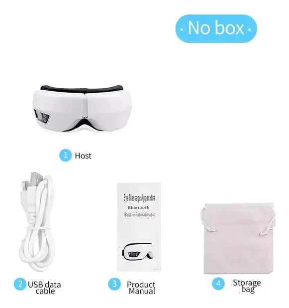 Óculos Massageador Ocular Bluetooth - EyeRelax®