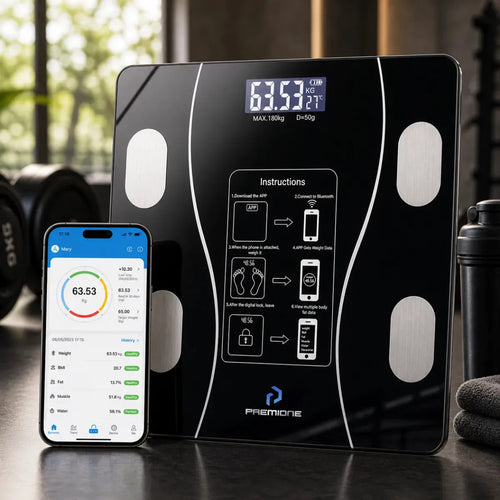 Balança Inteligente Bioimpedância - FitScale®