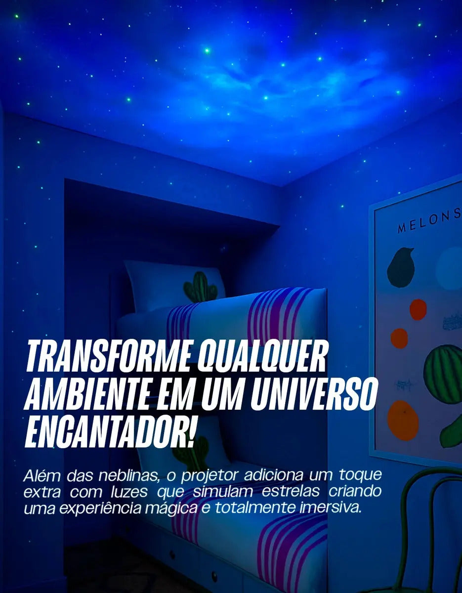 Projetor Galáxia Astronauta - AstroLux®