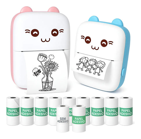 Mini Impressora Portátil Bluetooth - PrintPocket®