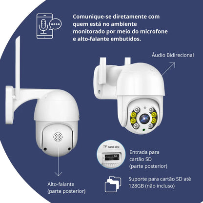 Câmera de Segurança Wi-Fi HD - SafeCam®