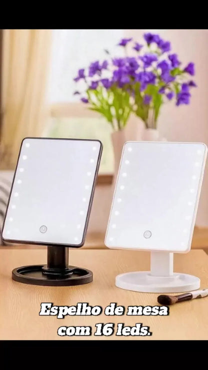 Espelho de Maquiagem com LED - LumiMirror®