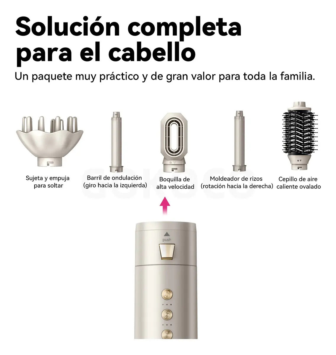 Secador de Alta Velocidade 5 em 1 - AirPro®