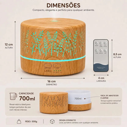 Umidificador e Difusor de Aromas - AromaCloud®