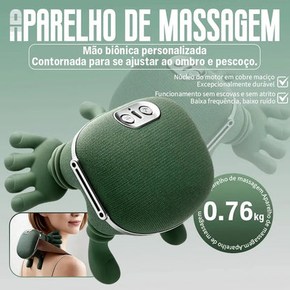 Massageador de Pescoço e Costas 3D - NeckRelax®
