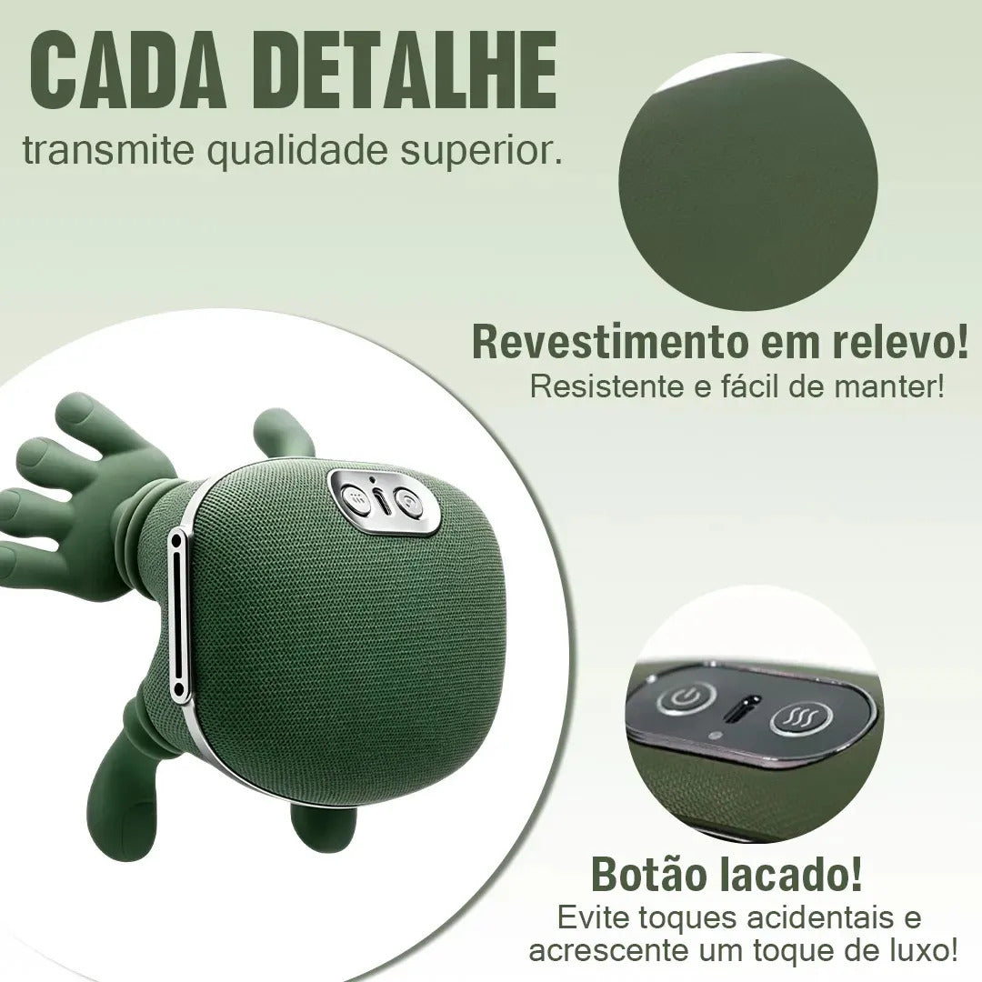 Massageador de Pescoço e Costas 3D - NeckRelax®