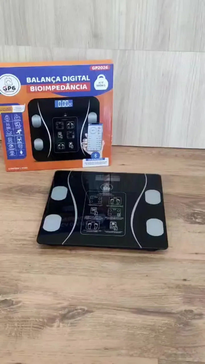 Balança Inteligente Bioimpedância - FitScale®