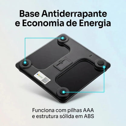 Balança Inteligente Bioimpedância - FitScale®