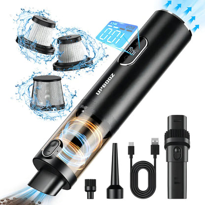 Aspirador Portátil Sem Fio 2 em 1 - TurboVac®