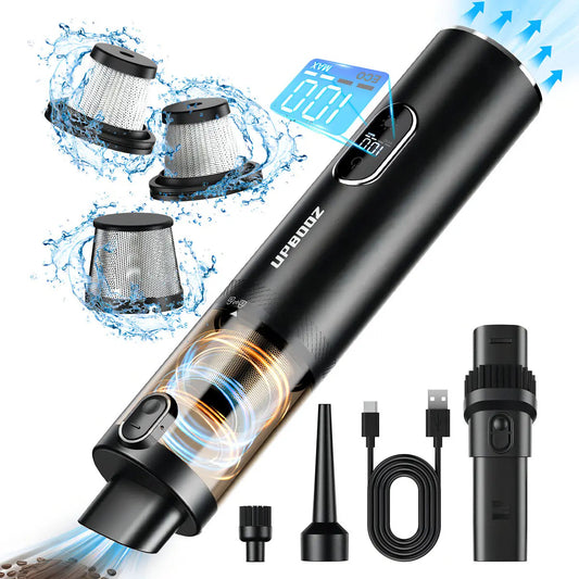 Aspirador Portátil Sem Fio 2 em 1 - TurboVac®