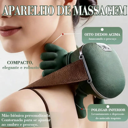 Massageador de Pescoço e Costas 3D - NeckRelax®