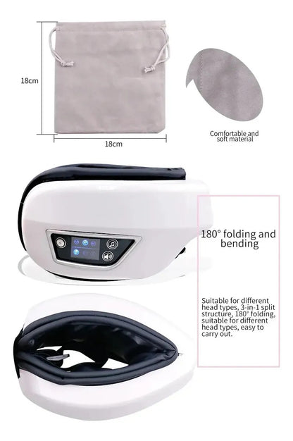 Óculos Massageador Ocular Bluetooth - EyeRelax®