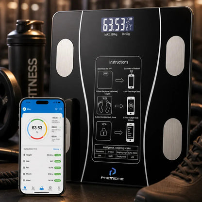 Balança Inteligente Bioimpedância - FitScale®
