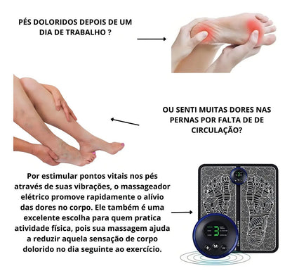 Tapete Massageador de Pés EMS - FootRelax®