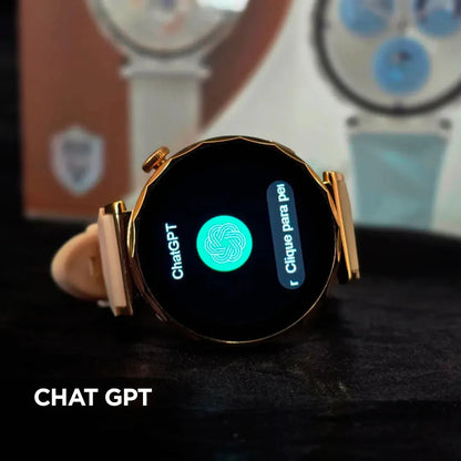 Smartwatch Redondo Feminino - TimeFit®