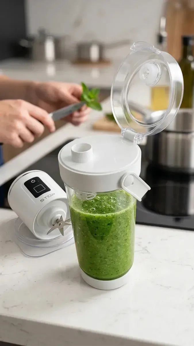 Mini Liquidificador Portátil 600ml - BlendGo®