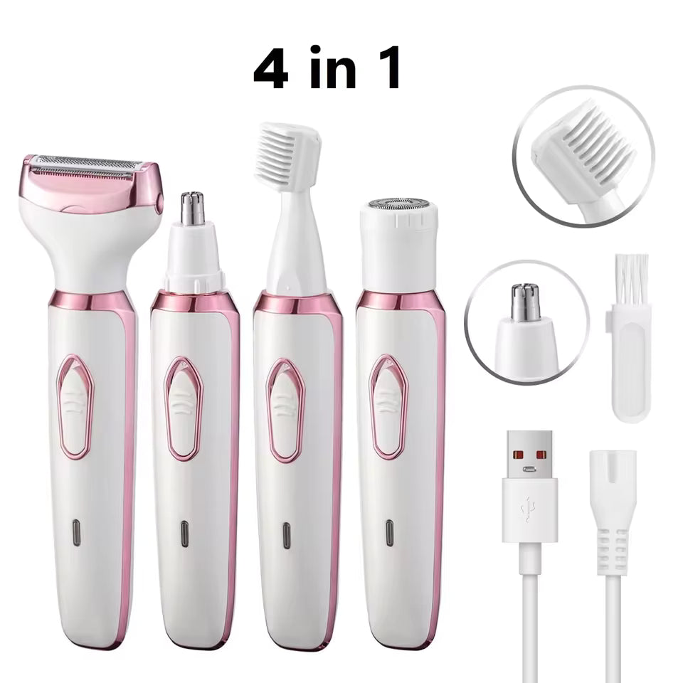 Depilador Elétrico 4 em 1 - SilkEase®
